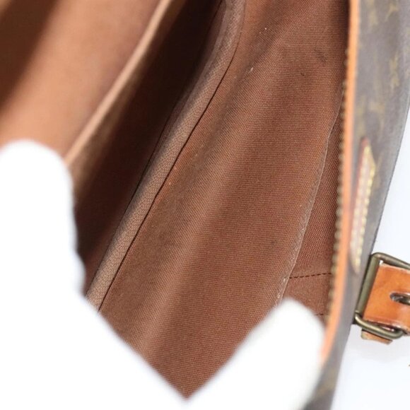 LOUIS VUITTON Monogram Saumur 35 Shoulder Bag M42254 LV Auth am7208 - Picture 13 of 16